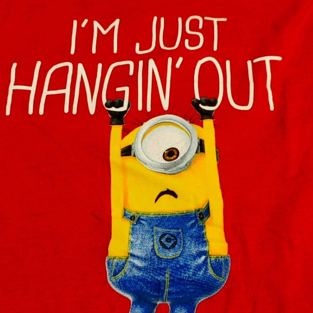 Minion shirt kids size med